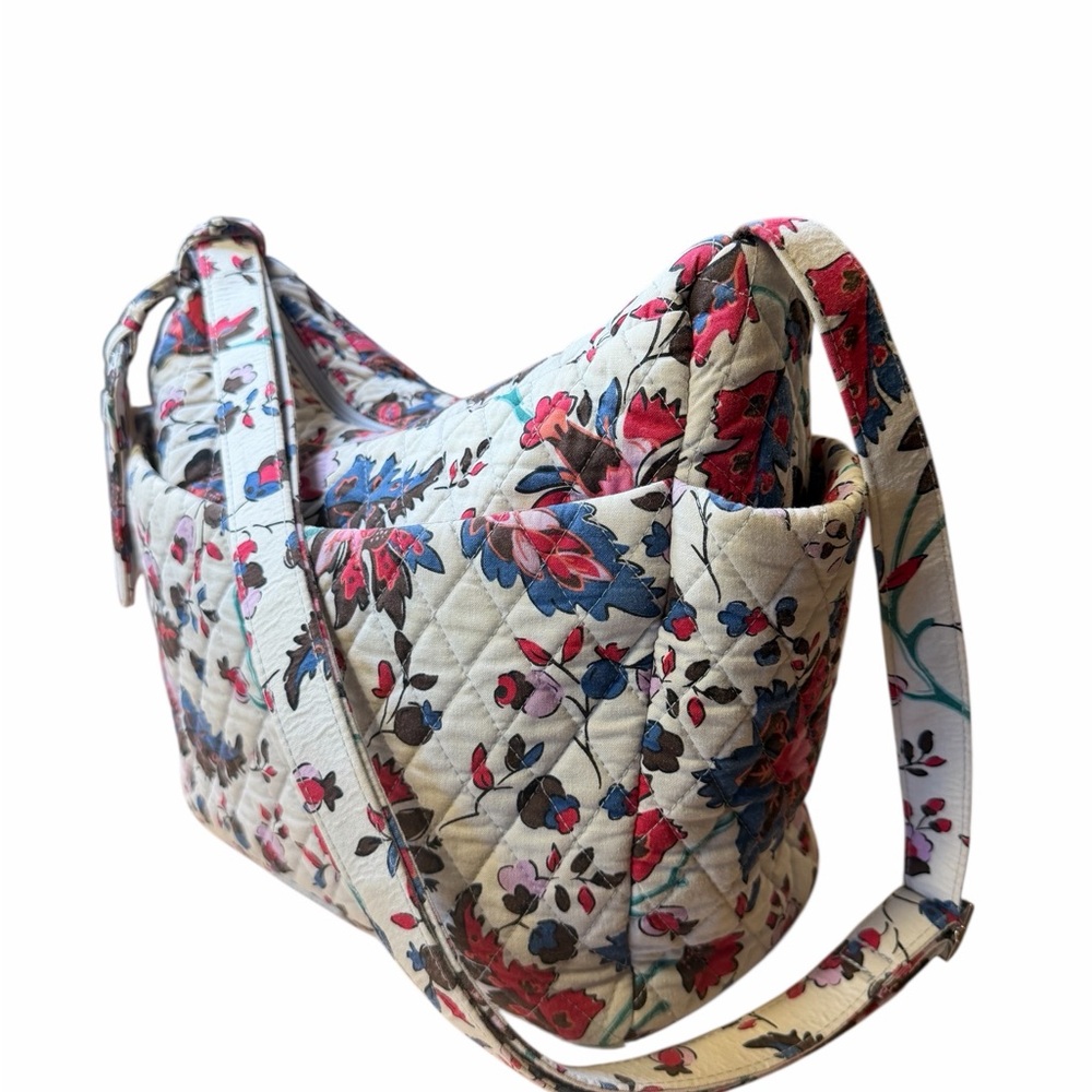 Vera Bradley Vineyard Floral Quilted On the Go Bag 4 Piece Set, Lunch Bunch .. - Picture 4 of 15